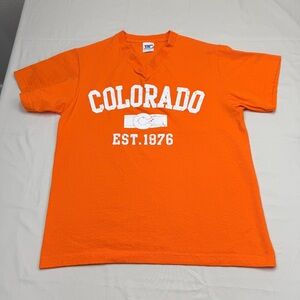 Men's Bright Orange Colorado Graphic T-Shirt